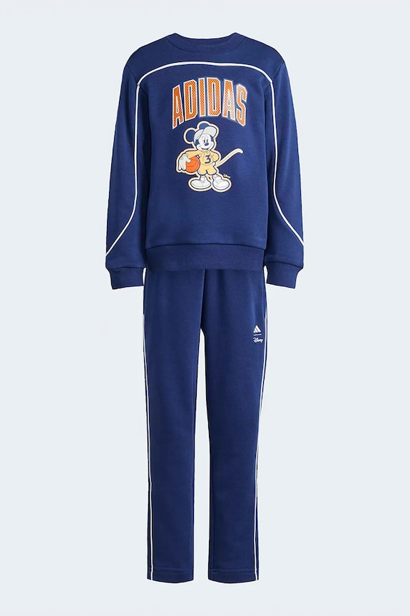 Dětská tepláková souprava adidas DISNEY JZ3560 námořnická modř SS26
