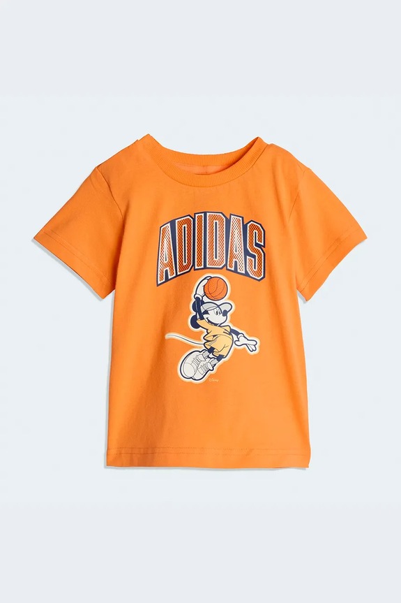 adidas komplet niemowlęcy DISNEY JZ3547 pomarańczowy SS26