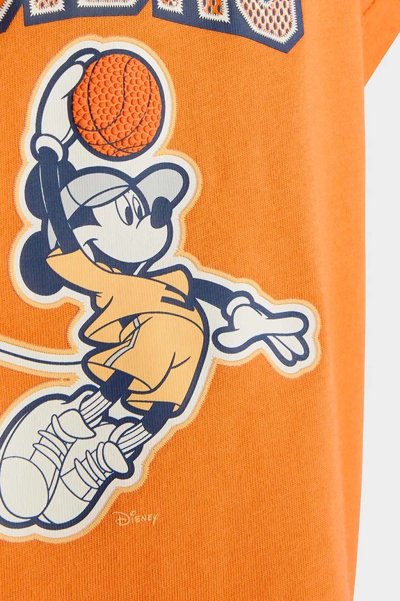 adidas komplet niemowlęcy DISNEY JZ3547 pomarańczowy