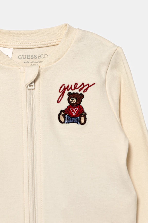 Βρεφική φόρμα Guess μπεζ H6RW02.KA6W4.PPY2