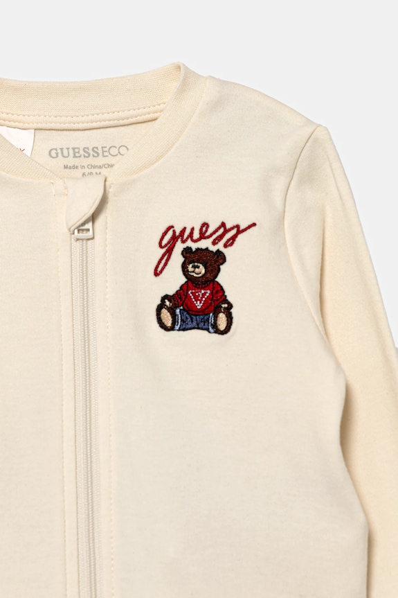 Βρεφική φόρμα Guess μπεζ H6RW02.KA6W4.PPY2