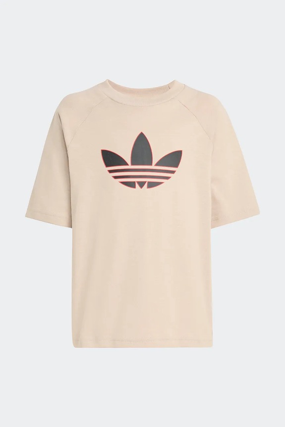 Αγορίστικα Παιδικό βαμβακερό σετ adidas Originals KD5764 μπεζ