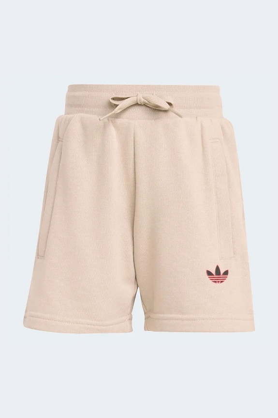 Παιδικό βαμβακερό σετ adidas Originals μπεζ KD5764