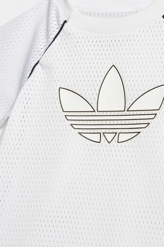Παιδικό σετ adidas Originals KD3167 λευκό
