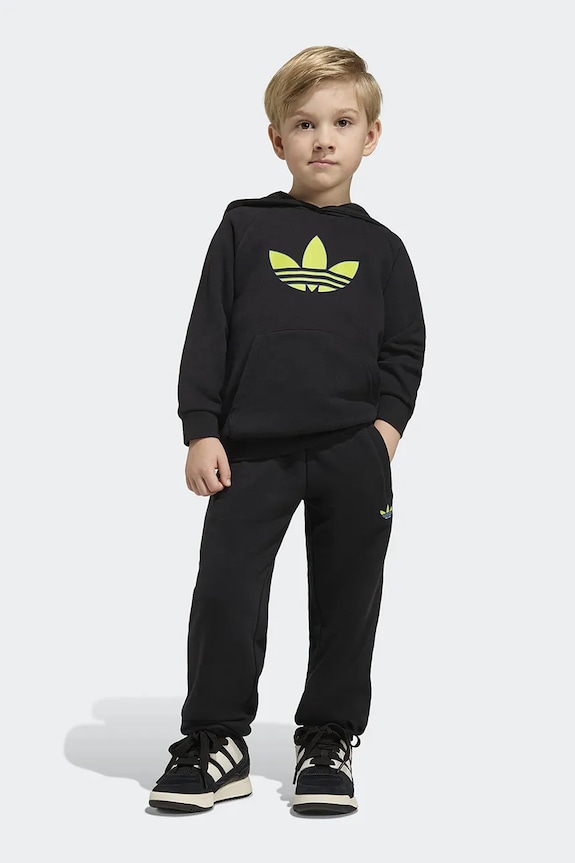 adidas Originals trening copii tricotaj negru KD5774