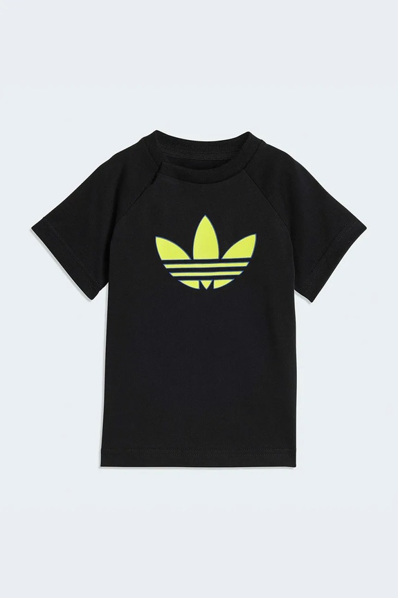 Pamučna dječja trenirka adidas Originals KD1040 crna SS26