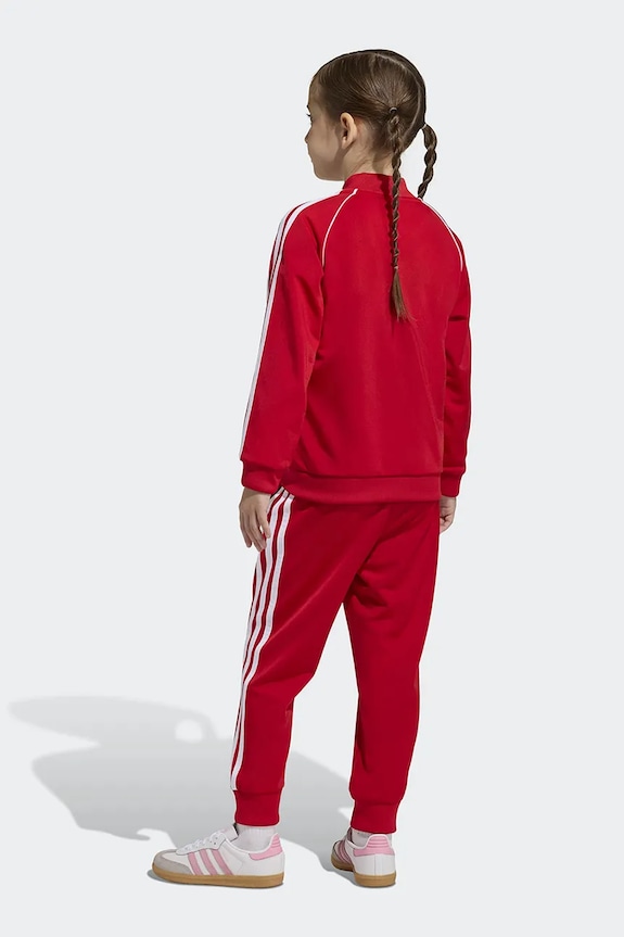 adidas Originals komplet dresowy dziecięcy KD5740 czerwony