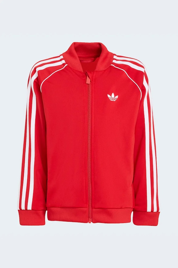 Chłopiec adidas Originals komplet dresowy dziecięcy KD5740 czerwony