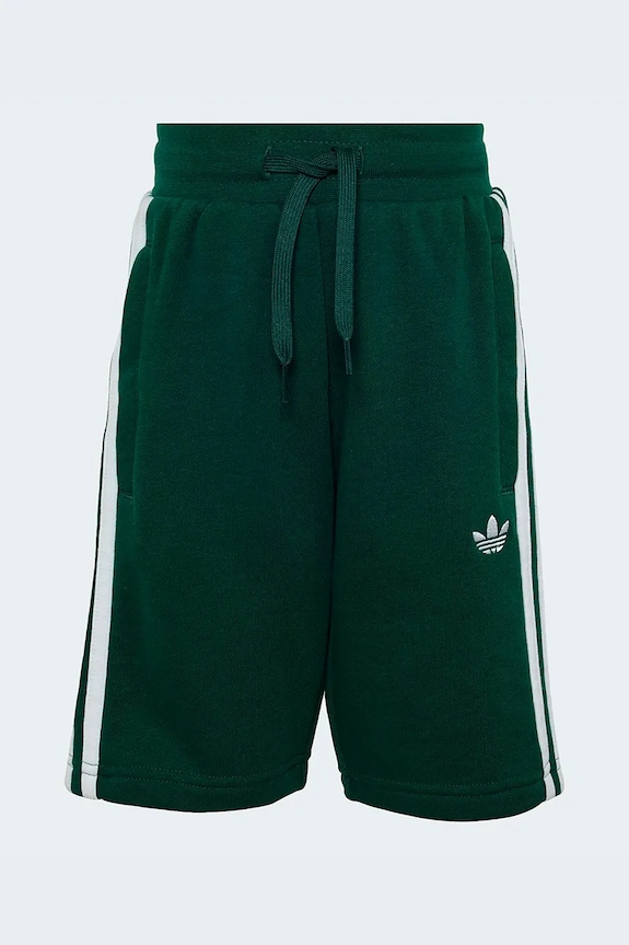 Detská bavlnená súprava adidas Originals zelená KD5781