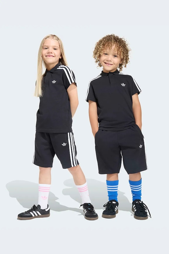 adidas Originals komplet bawełniany dziecięcy bawełna czarny KD5782