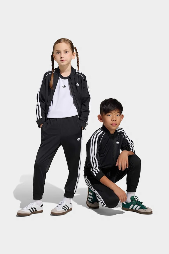 Παιδική φόρμα adidas Originals ύφασμα μαύρο KD5741