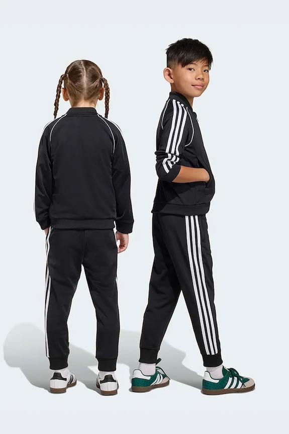 Παιδική φόρμα adidas Originals KD5741 μαύρο