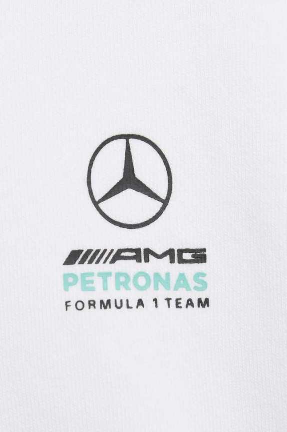 Βρεφικό σετ φόρμας με βαμβάκι adidas Performance MERCEDES λευκό KE5934