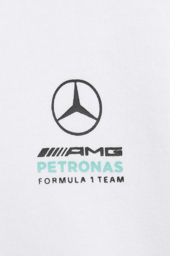 Βρεφικό σετ φόρμας με βαμβάκι adidas Performance MERCEDES λευκό KE5934