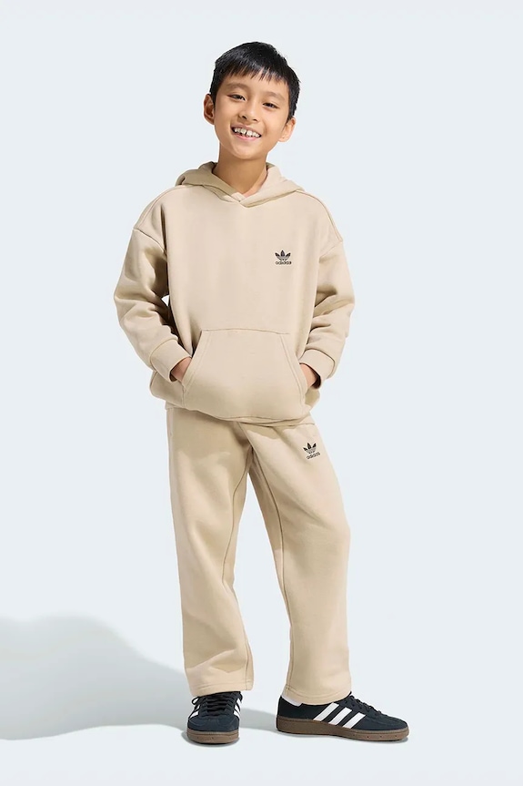 adidas Originals dres dziecięcy aplikacja beżowy KF7519