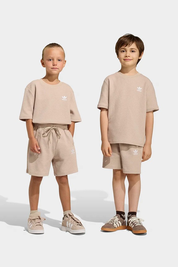Παιδικό σετ adidas Originals απλικέ μπεζ KC8082