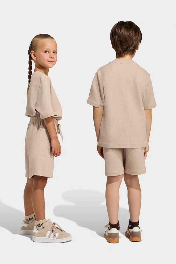 Παιδικό σετ adidas Originals KC8082 μπεζ