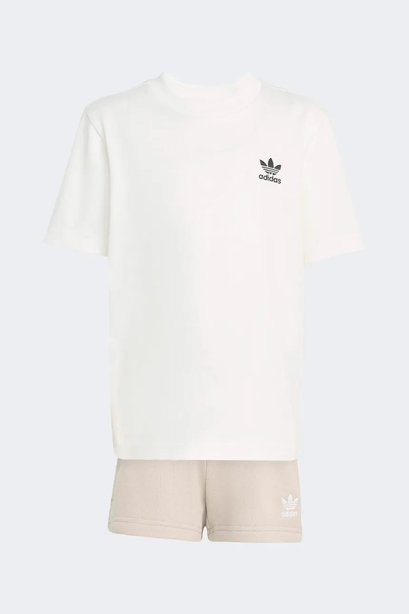 adidas Originals set de bumbac pentru copii KE2342 alb SS26