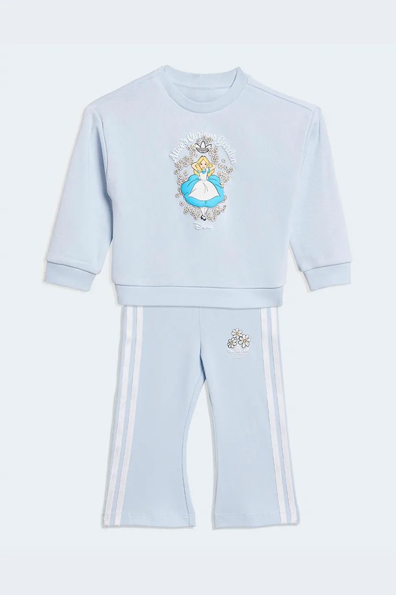 Dětská tepláková souprava adidas Originals DISNEY nášivka modrá KE0478