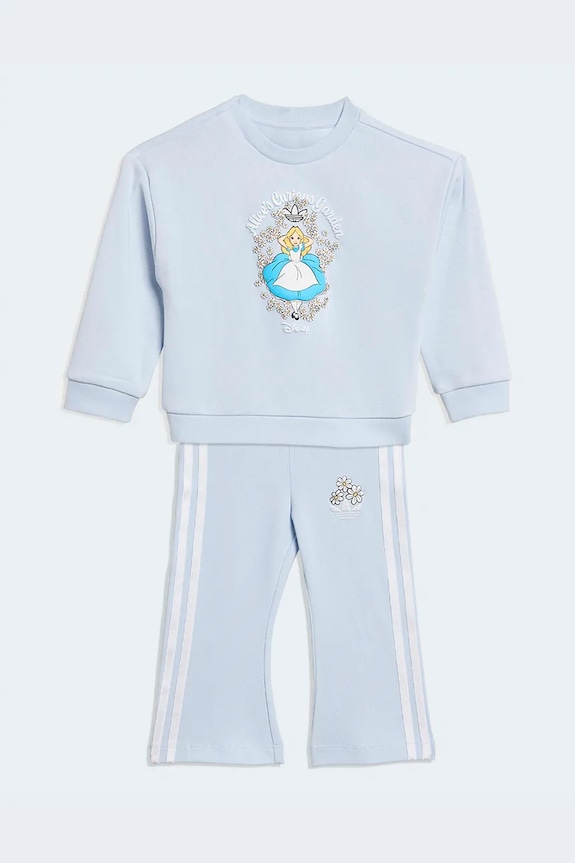 Dětská tepláková souprava adidas Originals DISNEY nášivka modrá KE0478