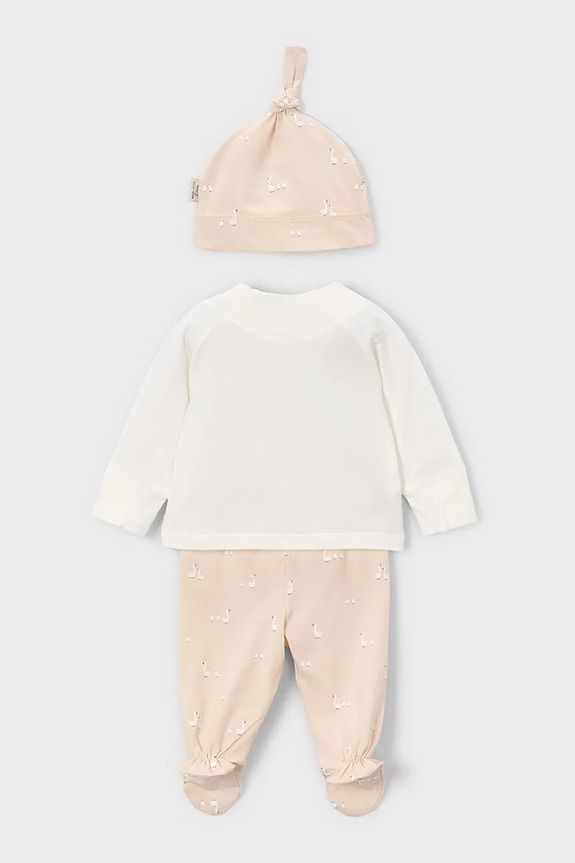 Mayoral Newborn komplet niemowlęcy 1506.1A.Newborn.PPY2 beżowy SS26