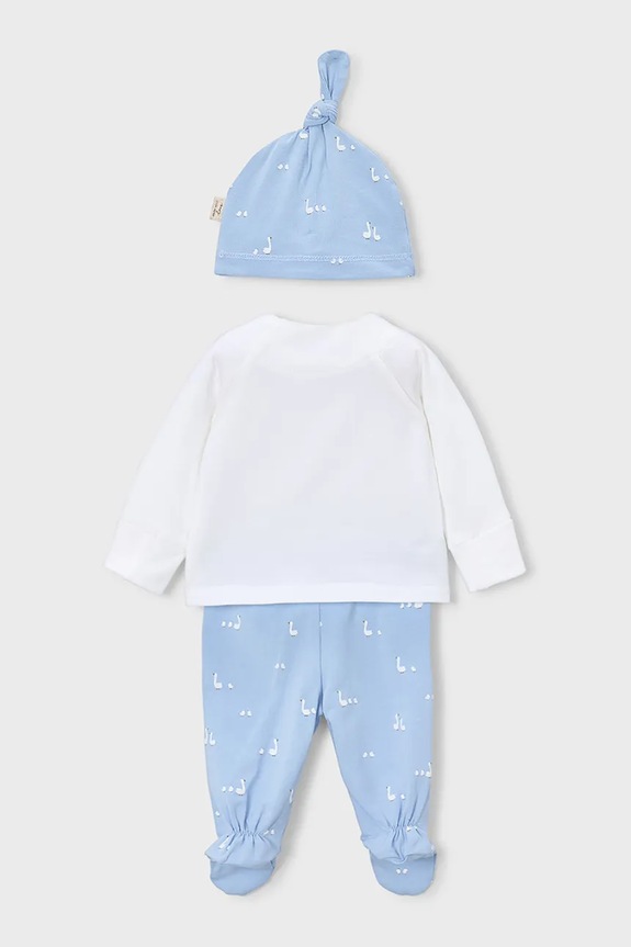 Mayoral Newborn komplet niemowlęcy 1506.1A.Newborn.PPY2 niebieski SS26