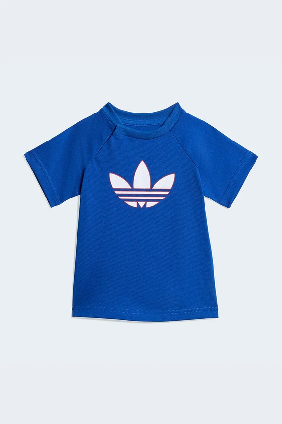 adidas Originals komplet dziecięcy z bawełny KD1033 granatowy SS26