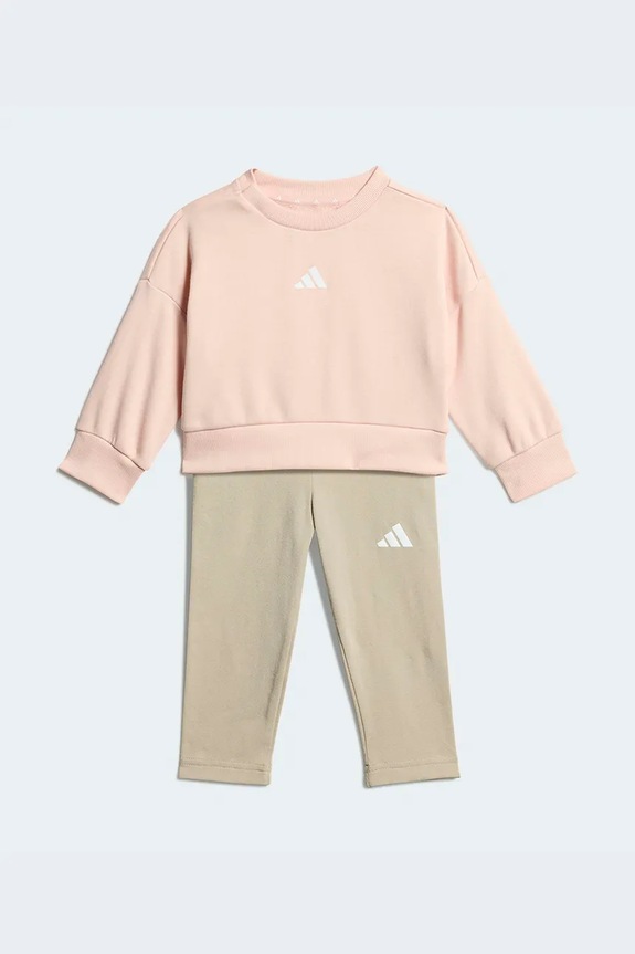 adidas dres dziecięcy z bawełną różowy KD5935