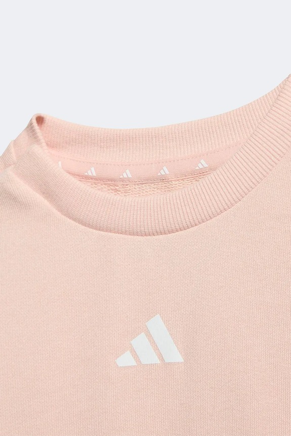 adidas dres dziecięcy z bawełną KD5935 różowy