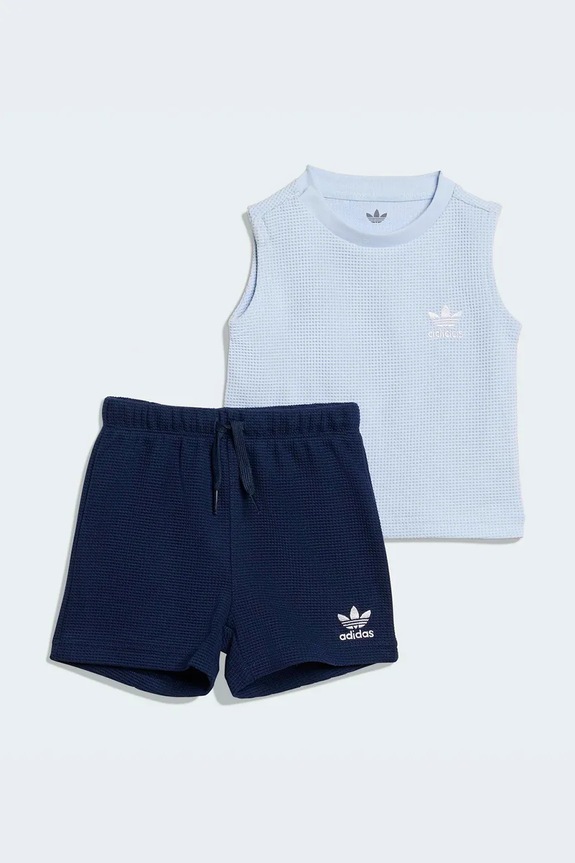 adidas Originals komplet dziecięcy niebieski KC8079