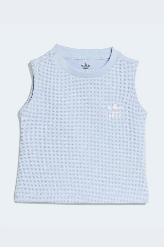 adidas Originals komplet dziecięcy KC8079 niebieski SS26