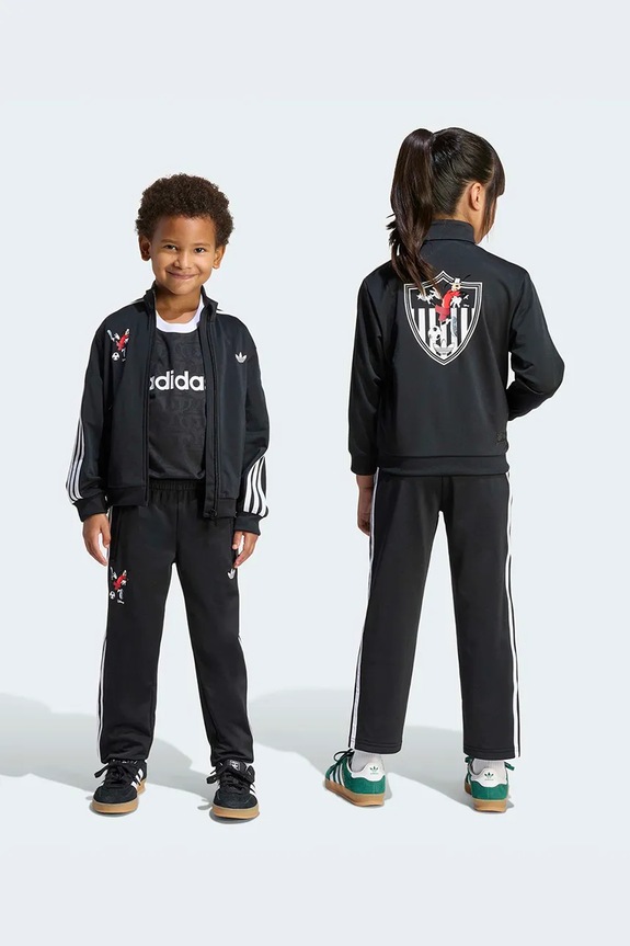 adidas Originals dres dziecięcy czarny KC8433