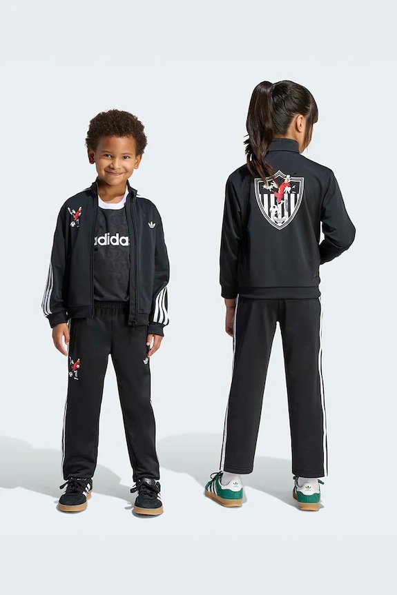 adidas Originals dres dziecięcy czarny KC8433