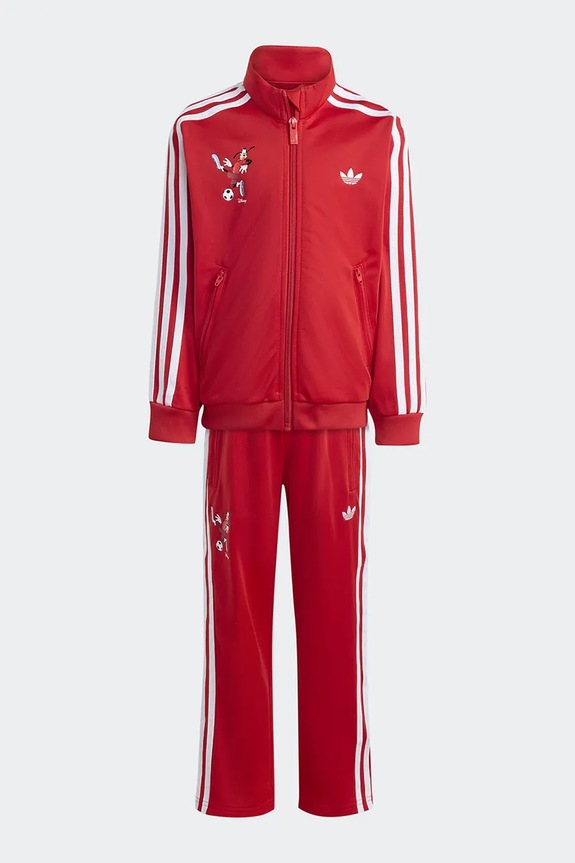 adidas Originals dres dziecięcy DISNEY KE3880 czerwony SS26