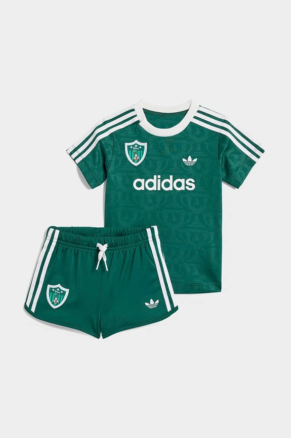 adidas Originals compleu pentru copii verde KC8423