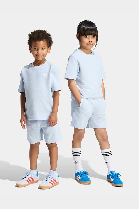 adidas Originals komplet dziecięcy niebieski KC8083