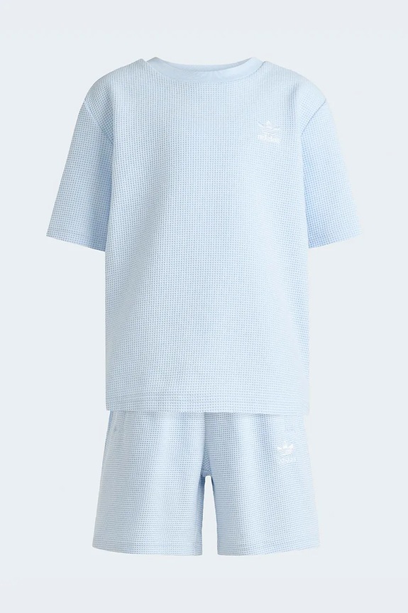 adidas Originals komplet dziecięcy KC8083 niebieski SS26