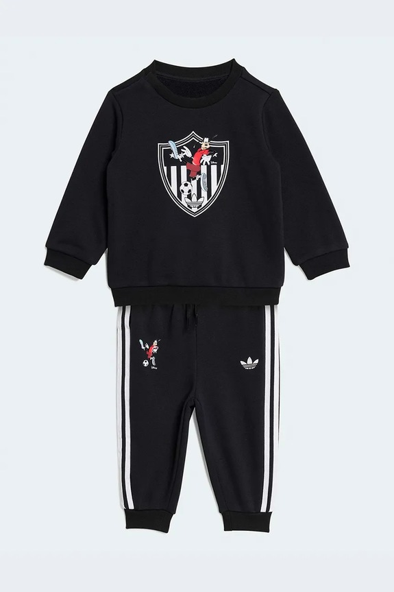 adidas Originals trenirka za djecu s pamukom crna KC8424