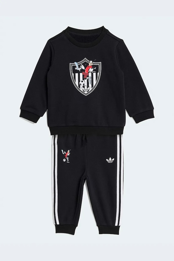 adidas Originals trenirka za djecu s pamukom crna KC8424