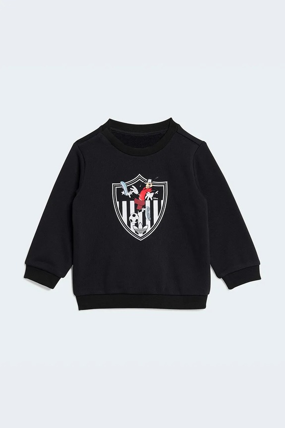 adidas Originals trenirka za djecu s pamukom KC8424 crna SS26