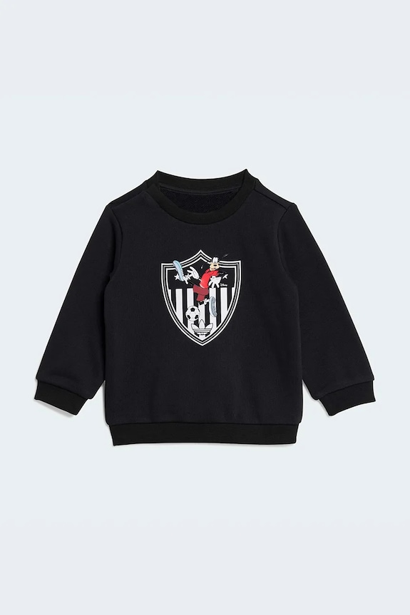 adidas Originals trenirka za djecu s pamukom KC8424 crna SS26