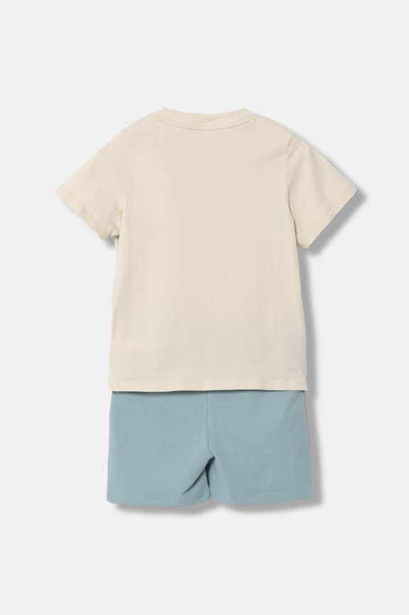 Puma komplet codzienny dziecięcy bawełniany ESS 686285 beżowy SS26