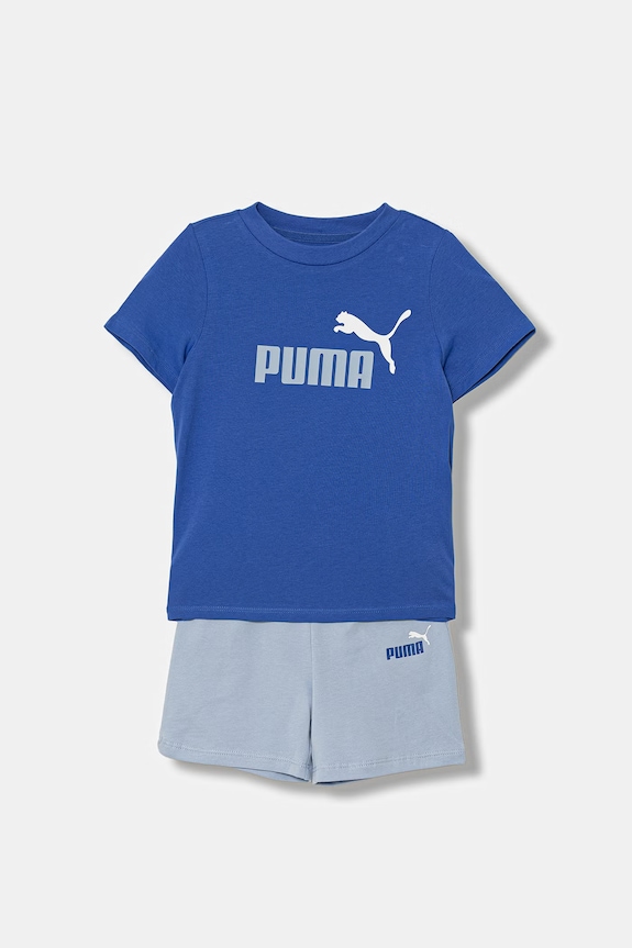 Puma καθημερινό σετ παιδικό βαμβακερό ESS μπλε 686285
