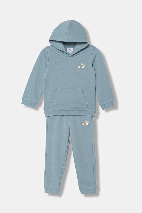 Puma komplet dresowy dziecięcy niebieski 693287.PPY2