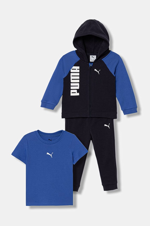 Puma dres dziecięcy dzianina granatowy 693292