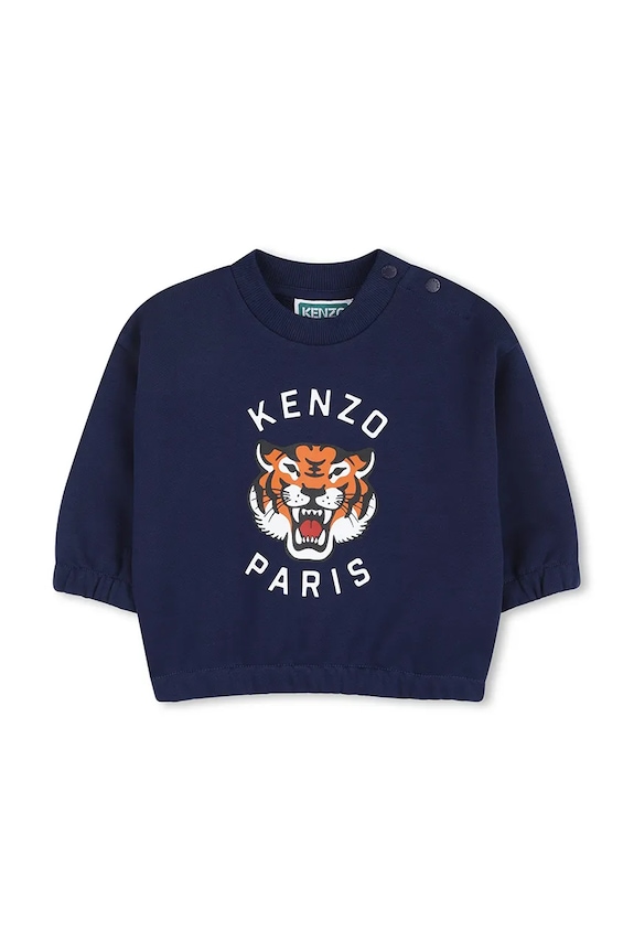Chlapec Kenzo Kids tepláková súprava detská bavlnená K61720.86.102 tmavomodrá