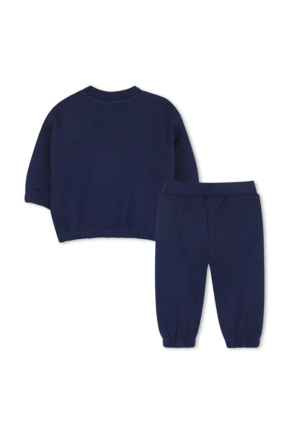 Kenzo kids compleu de trening pentru copii, din bumbac K61720.71.81 bleumarin SS26