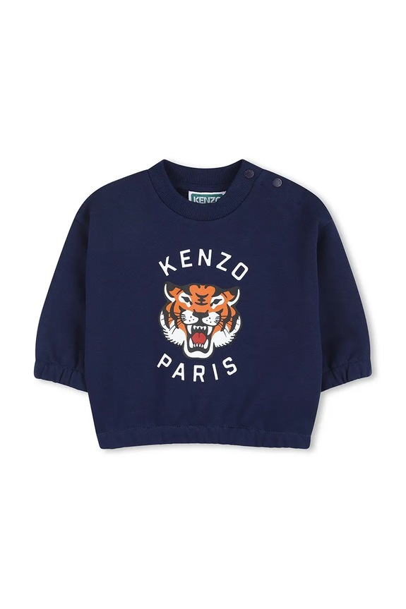 Băieți Kenzo kids compleu de trening pentru copii, din bumbac K61720.71.81 bleumarin