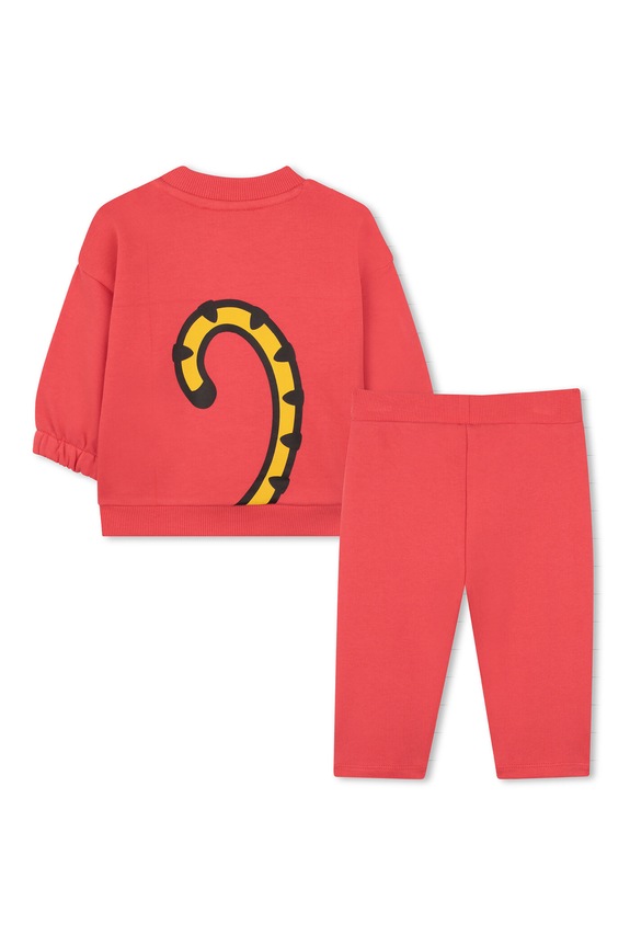 Kenzo Kids dres niemowlęcy K61726.74.81 czerwony SS26