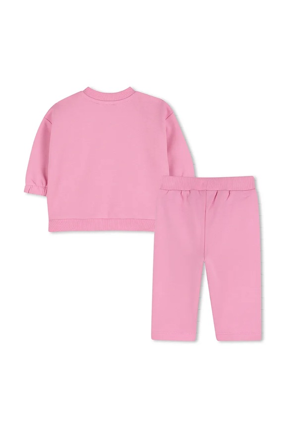 Παιδική φόρμα Kenzo Kids K61726.86.102 ροζ SS26